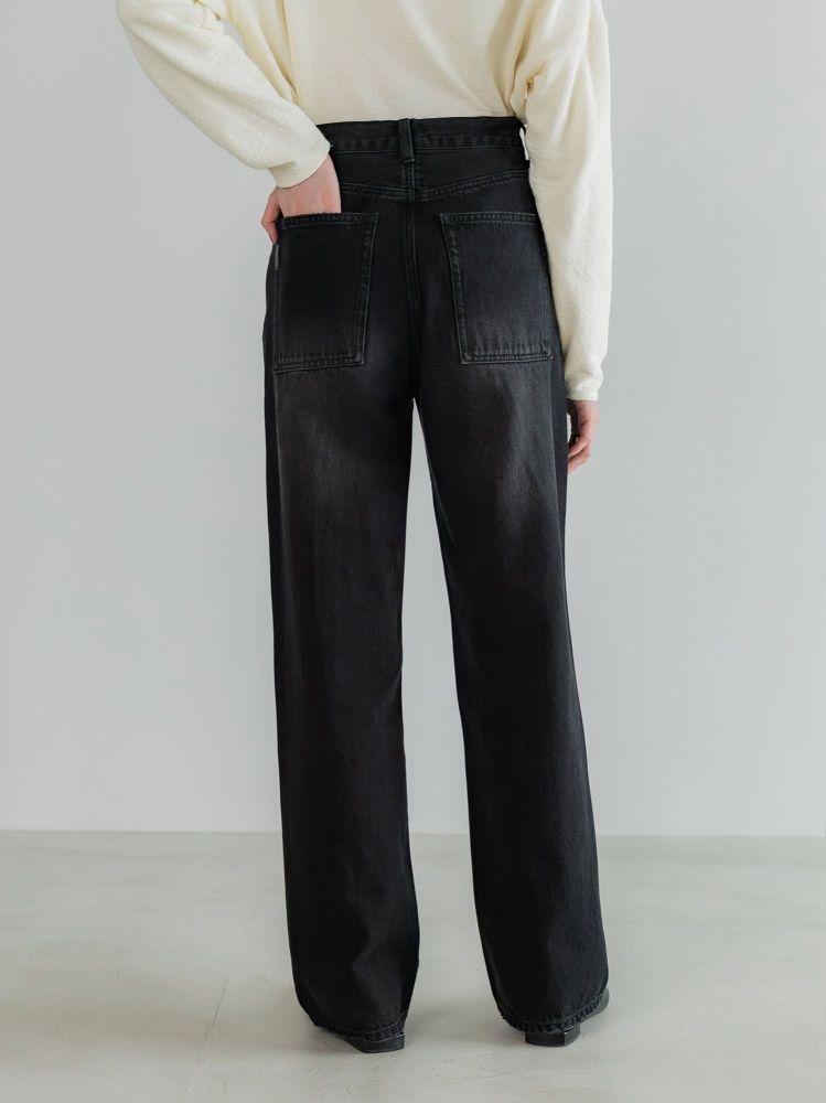 crewre アジャスタブルIラインデニムパンツ サイズ 2 crewre online shop / アジャスタブルIラインデニムパンツ