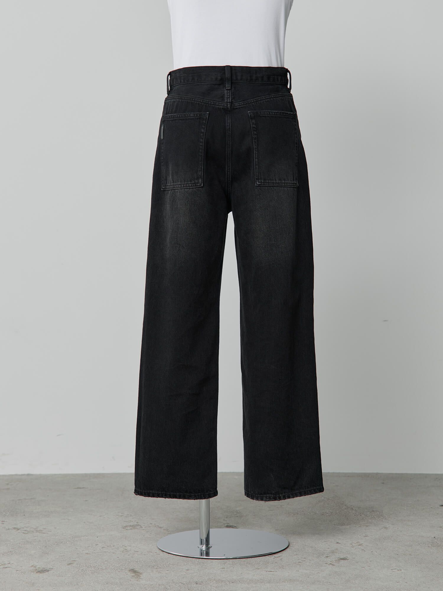 アジャスタブルIラインデニムパンツ