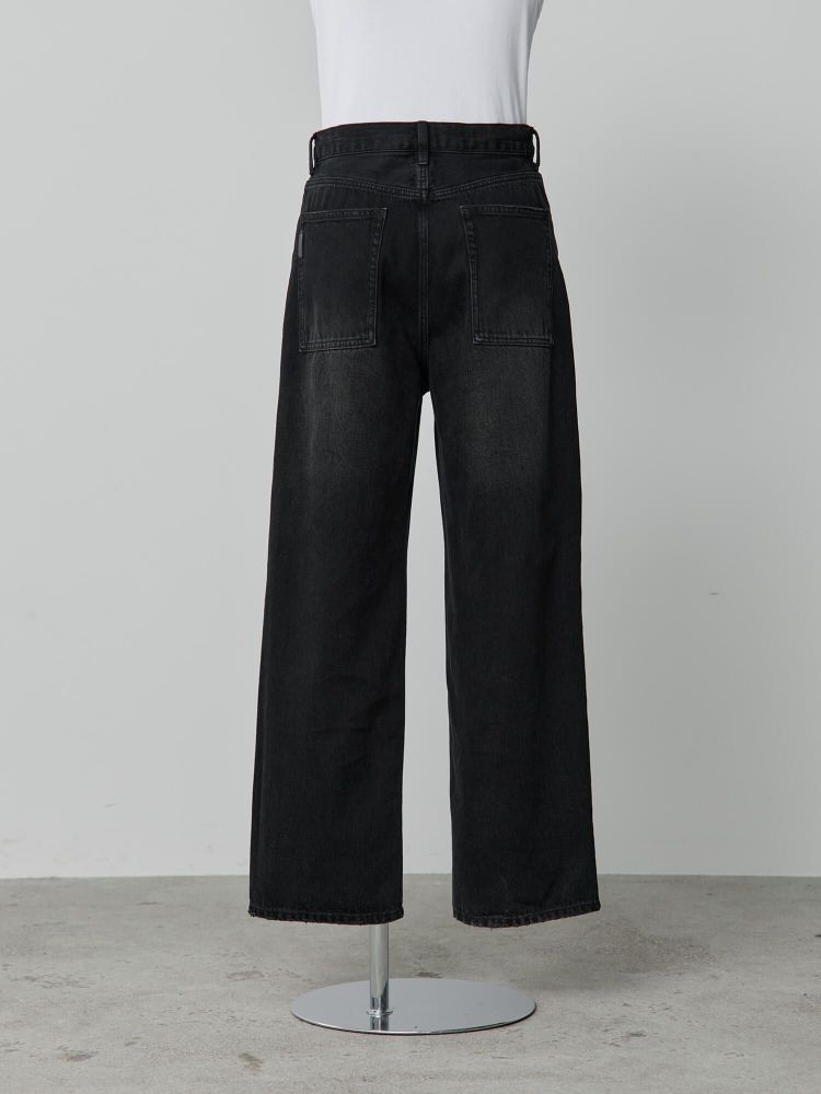 crewre アジャスタブルIラインデニムパンツ サイズ 2 crewre online shop / アジャスタブルIラインデニムパンツ