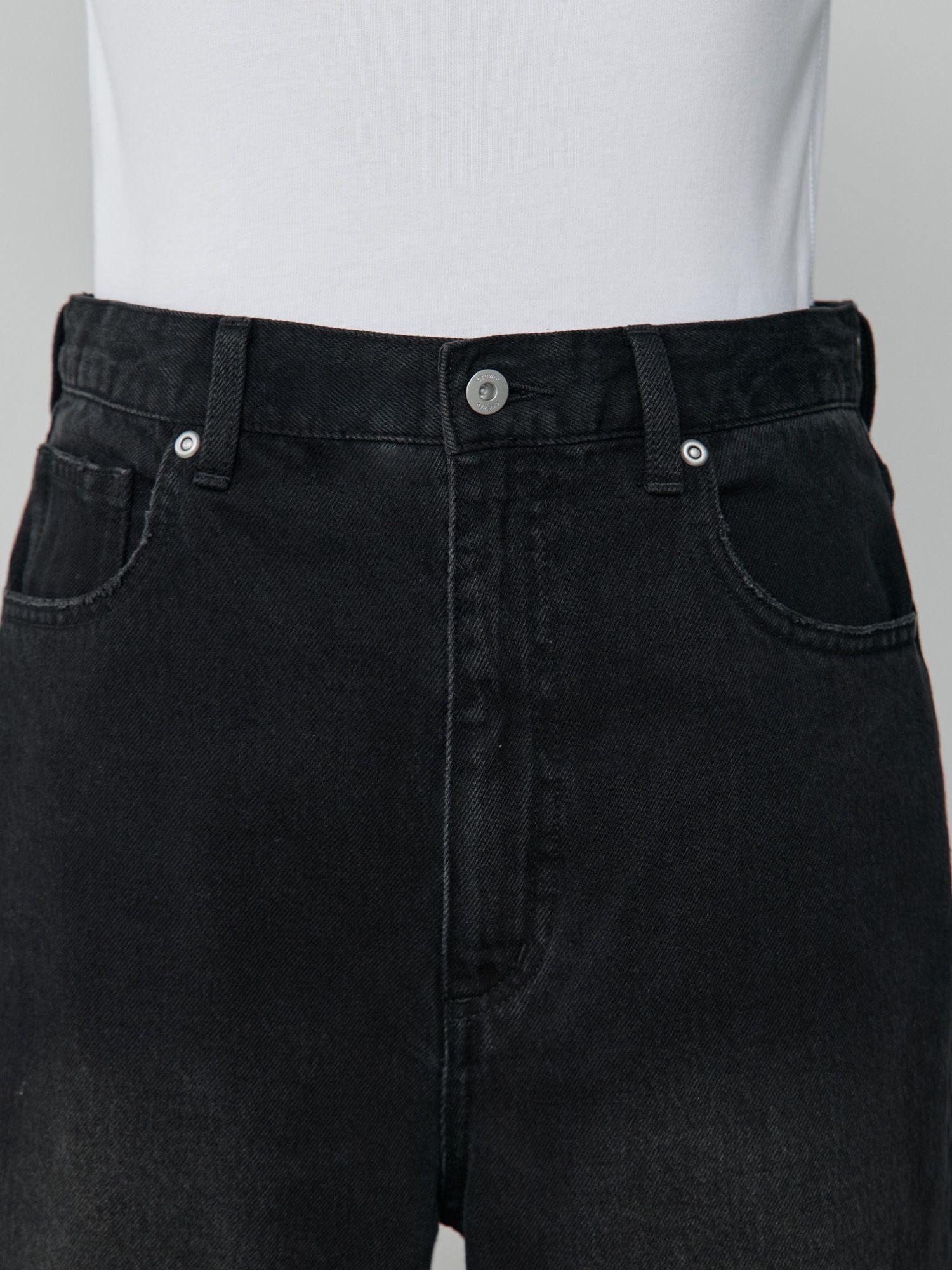 アジャスタブルIラインデニムパンツ