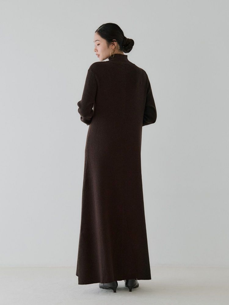 crewre online shop / フロントフライニットワンピース