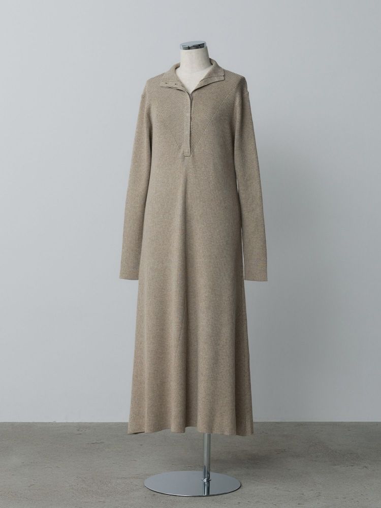 crewre online shop / フロントフライニットワンピース