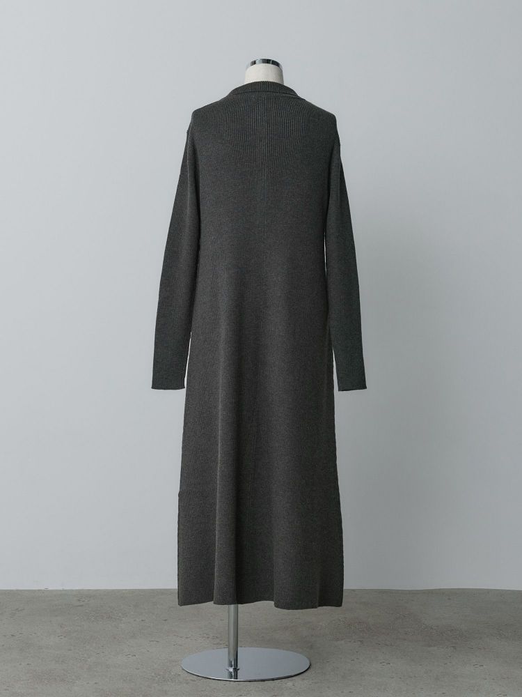 crewre online shop / フロントフライニットワンピース