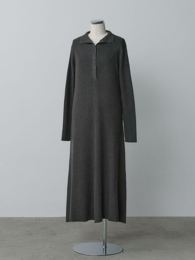 crewre online shop / フロントフライニットワンピース