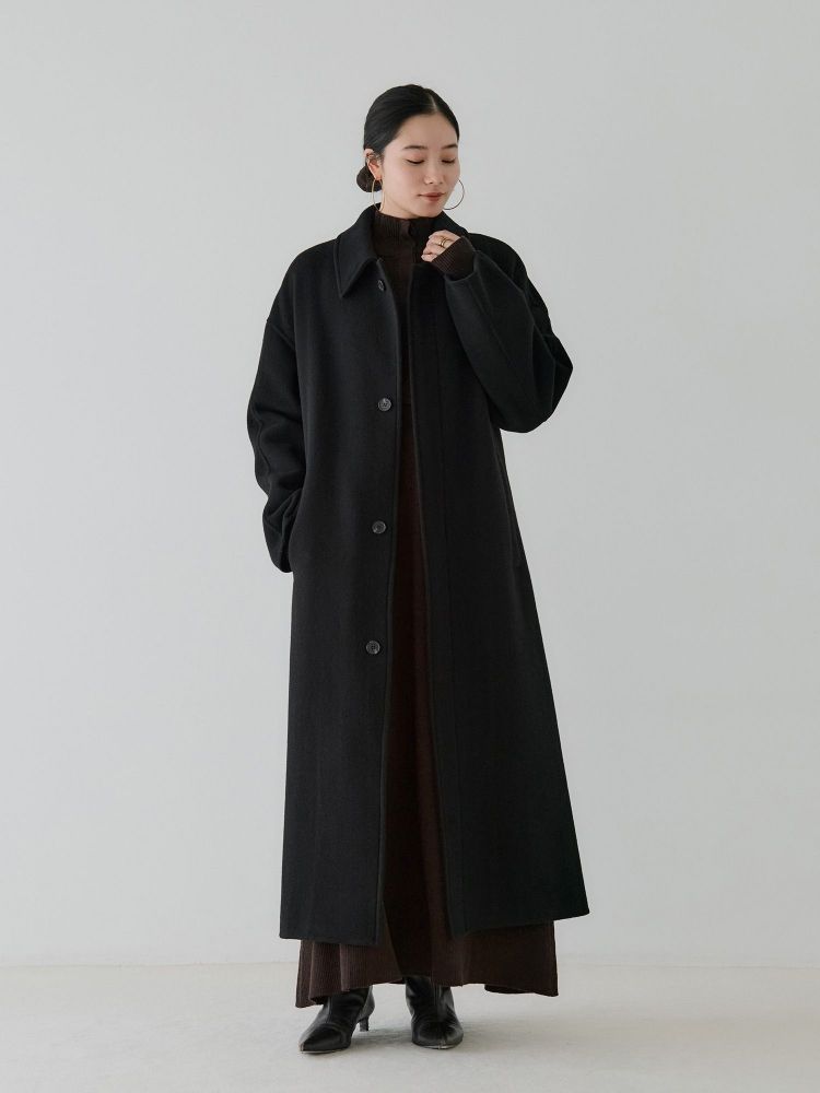 crewre online shop / フロントフライニットワンピース