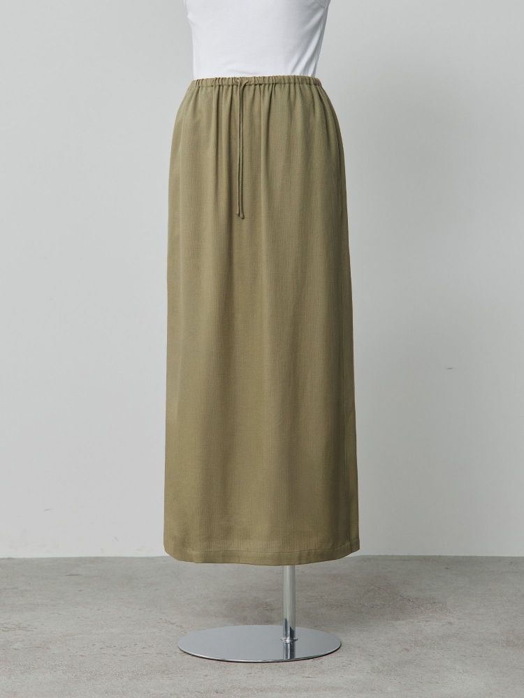 新品 crewre テンセルコットンピケIラインスカート crewre online shop / テンセルコットンピケIラインスカート