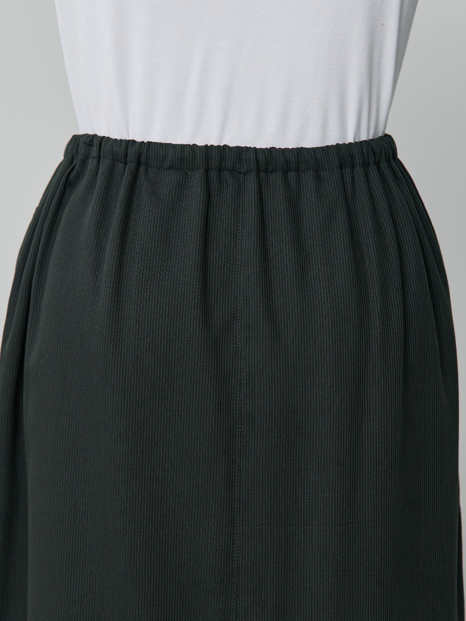 テンセルコットンピケIラインスカート