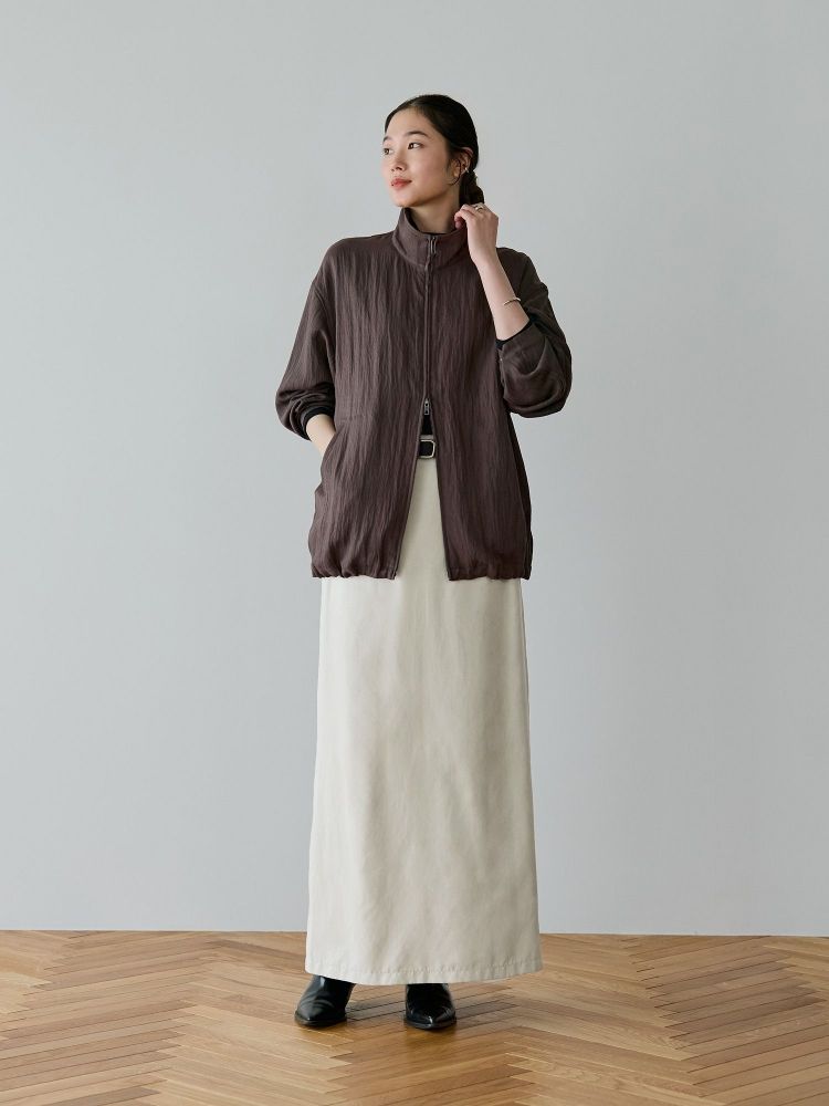 crewre online shop / フェイクスウェードIラインスカート