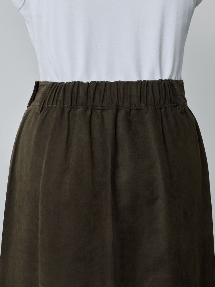 crewre online shop / フェイクスウェードIラインスカート