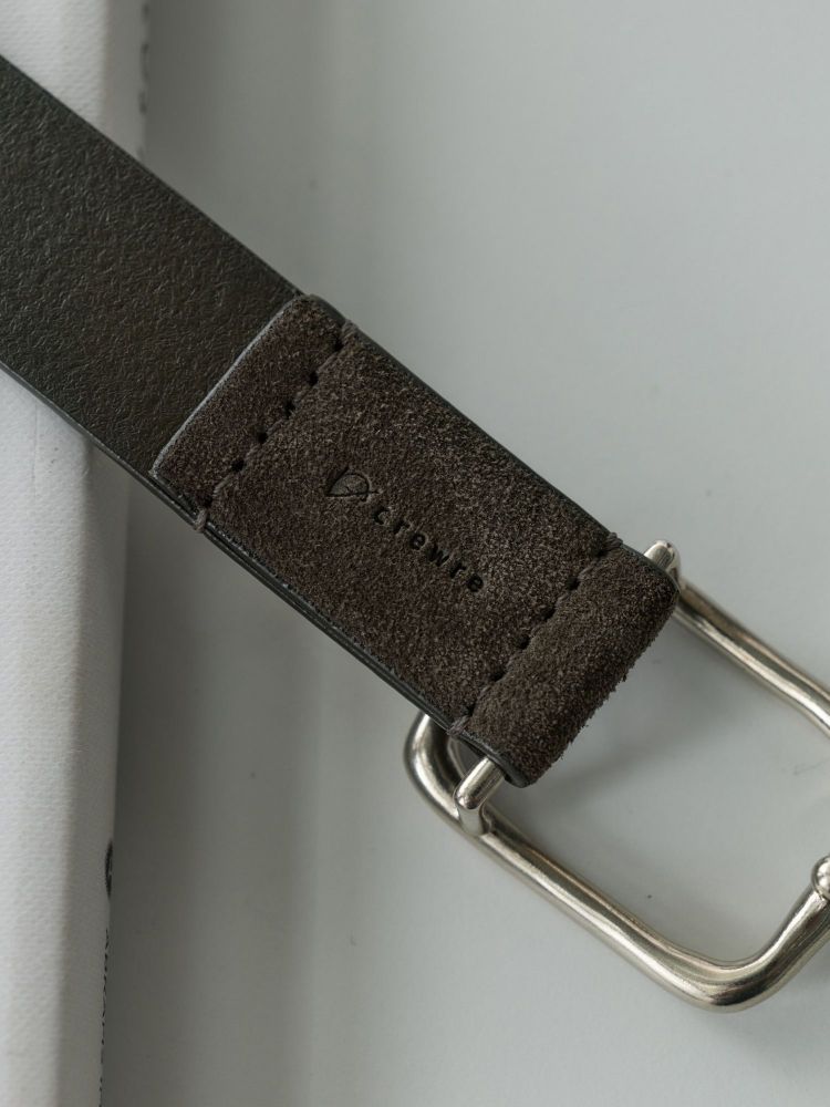 crewre online shop / ボタンスタッズスウェードベルト