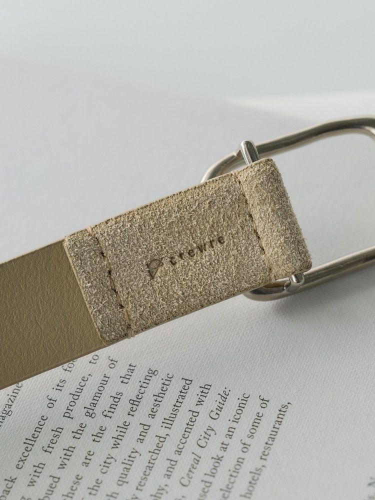 crewre online shop / ボタンスタッズスウェードベルト