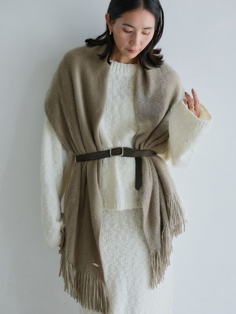 crewre online shop / ボタンスタッズスウェードベルト