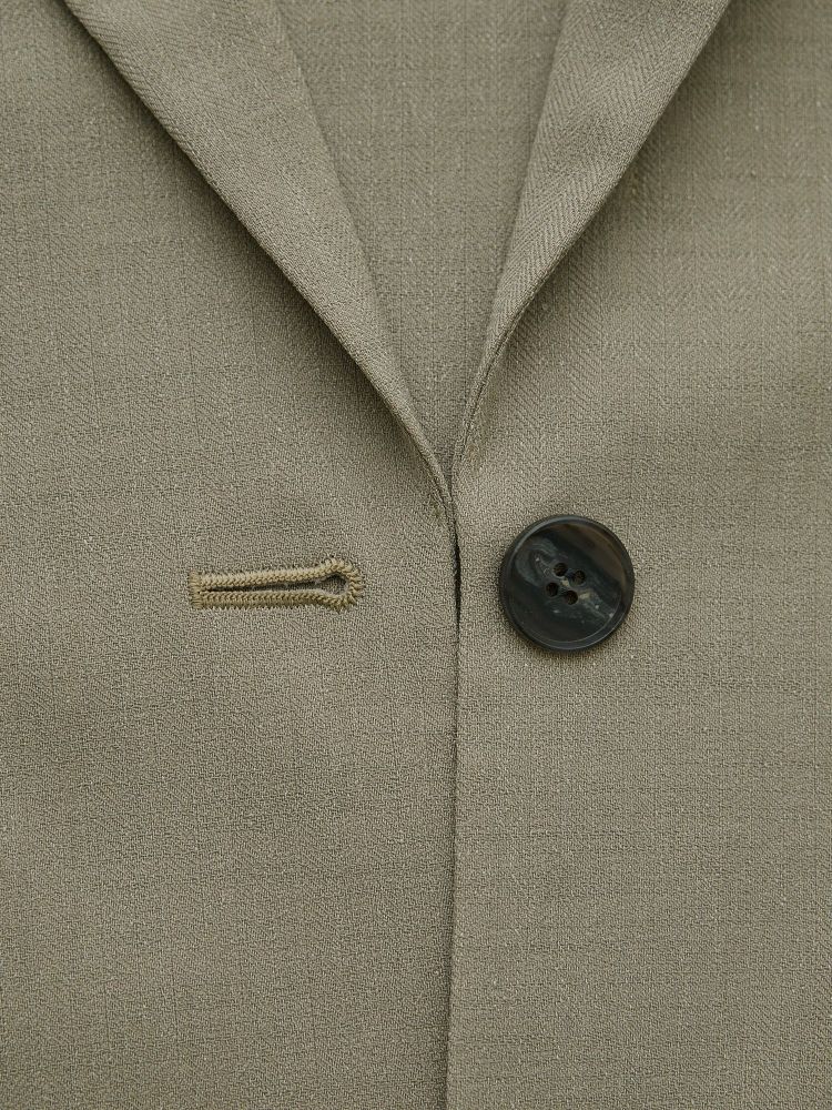 crewre レイヤードシアージャケット　beige size2 crewre online shop / レイヤードシアージャケット