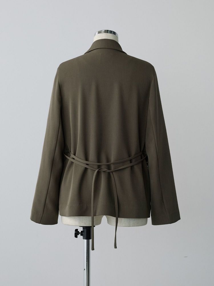 【未使用】crewre ポケッタブルストレッチジャケット(ブラック／サイズ1) crewre online shop / ポケッタブルストレッチジャケット