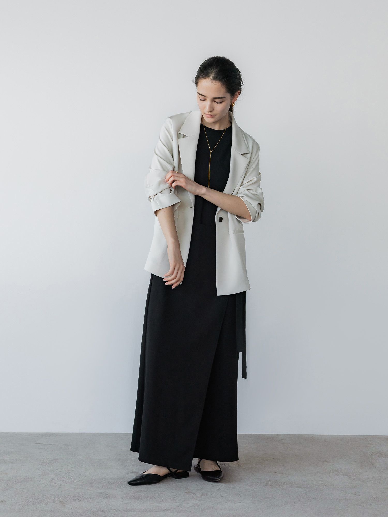 イージーラップマキシワンピース