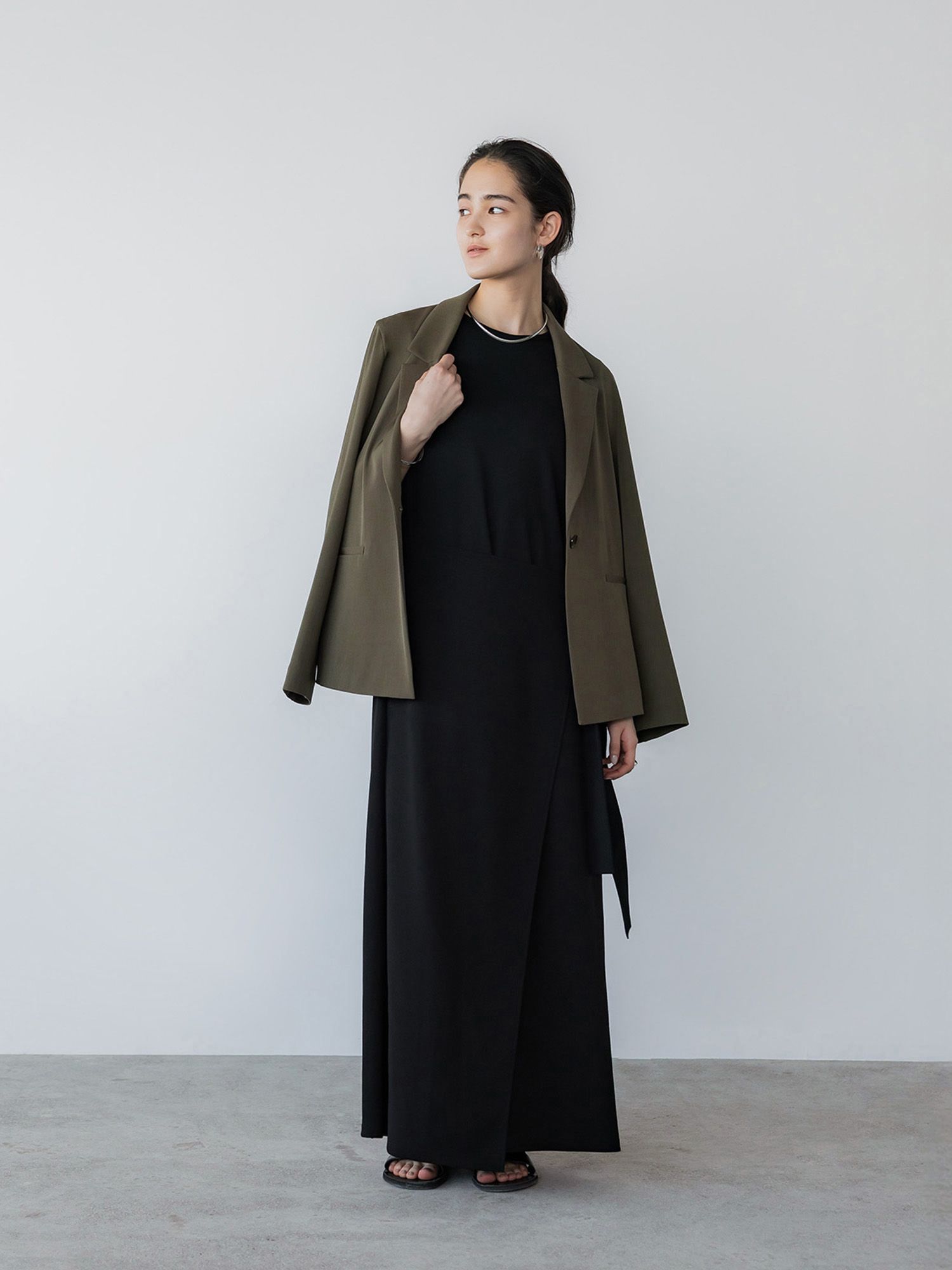 イージーラップマキシワンピース