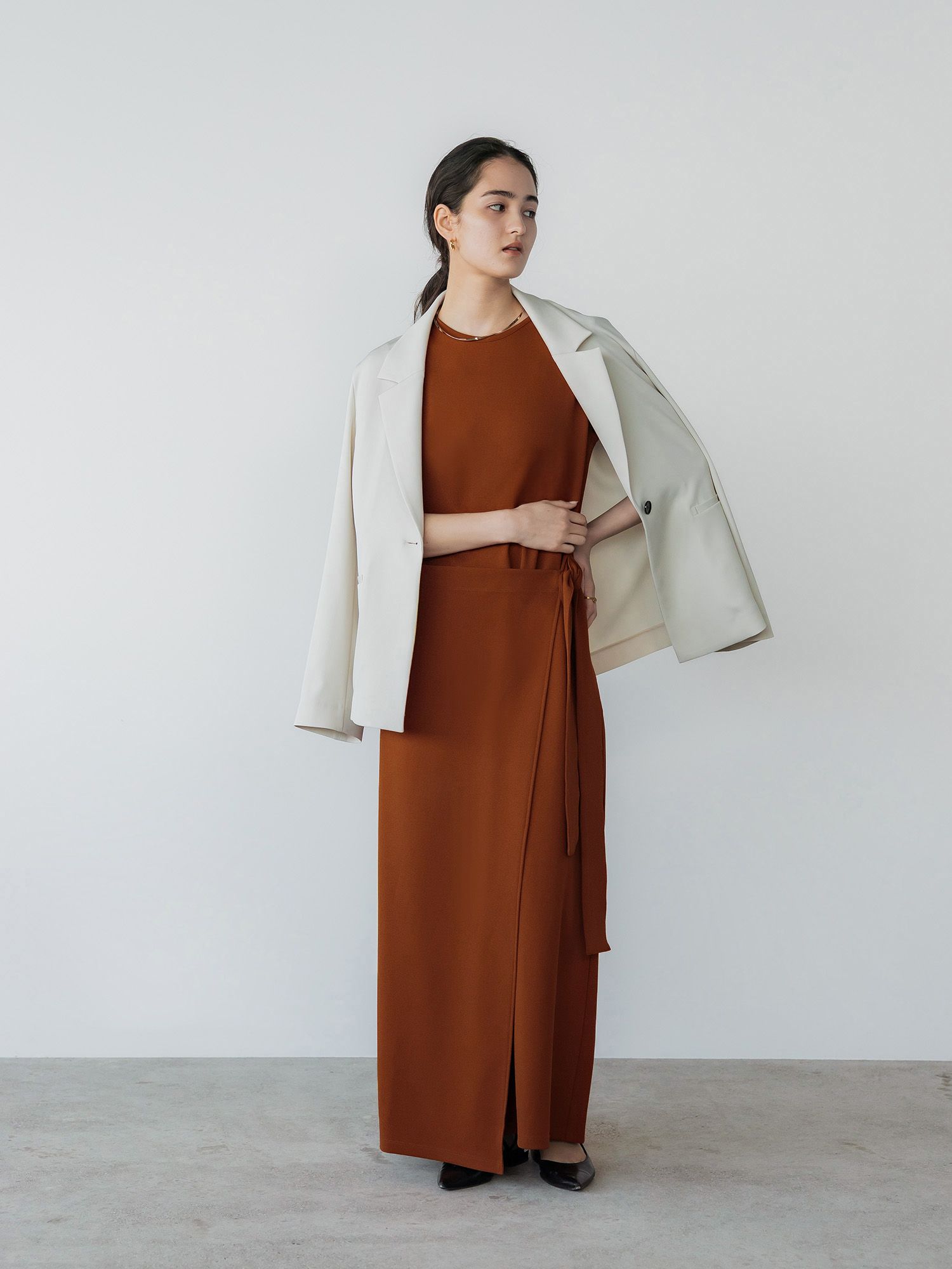 イージーラップマキシワンピース