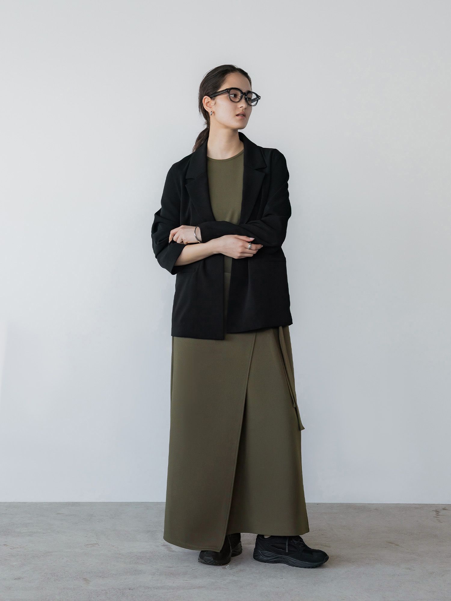 イージーラップマキシワンピース