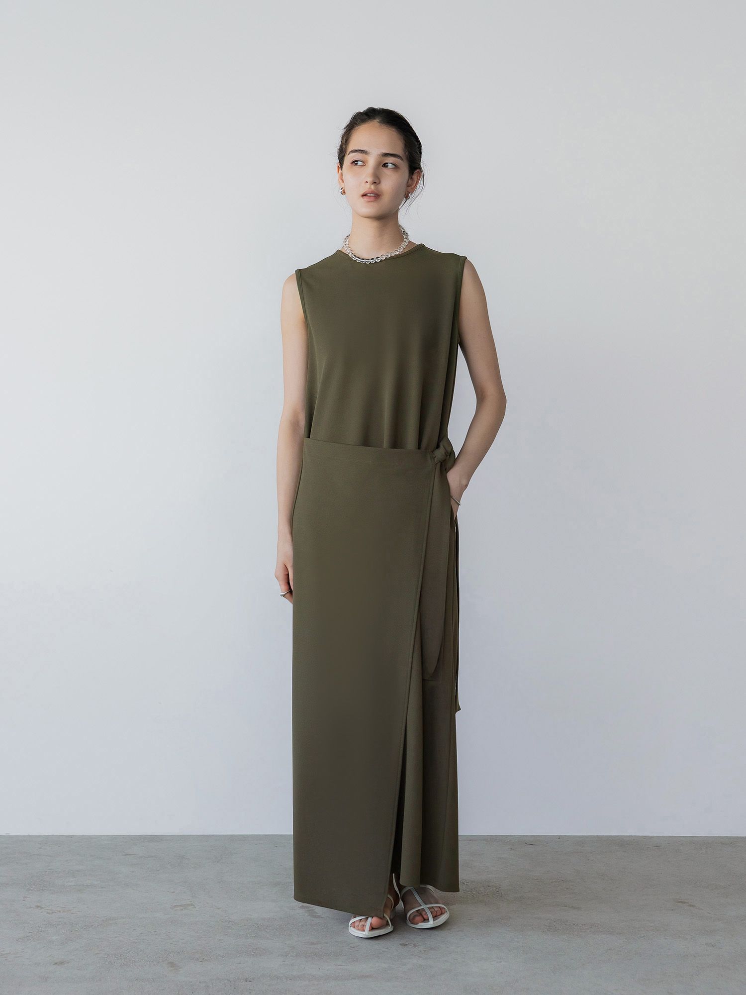 イージーラップマキシワンピース