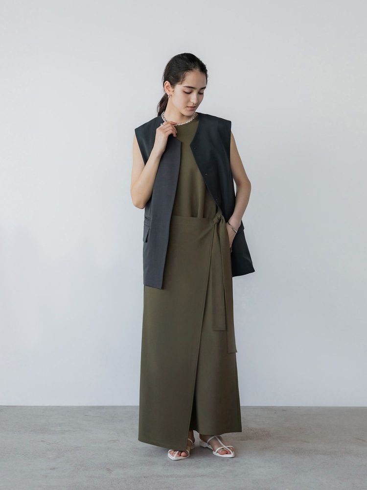 crewre online shop / イージーラップマキシワンピース