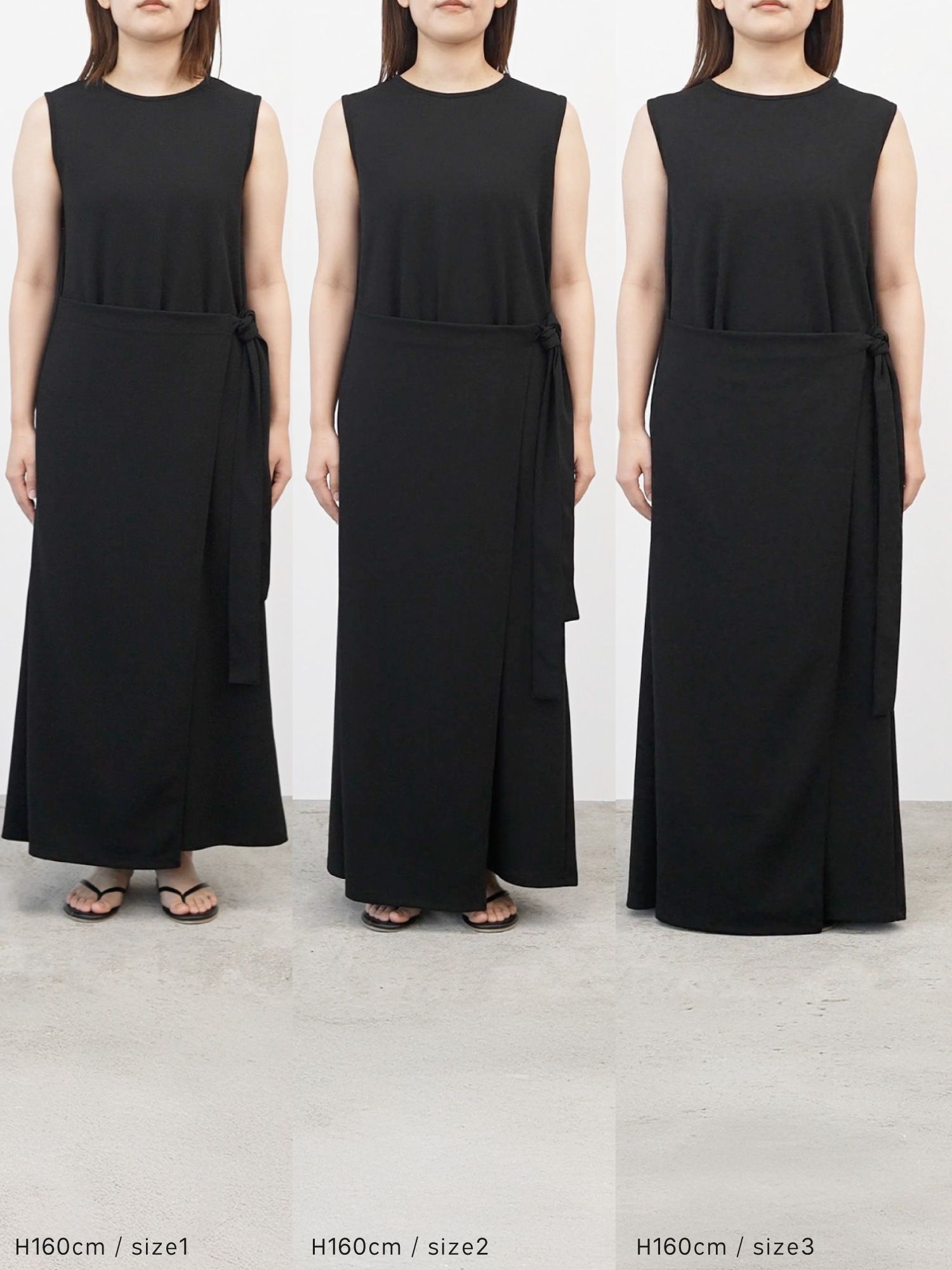 イージーラップマキシワンピース