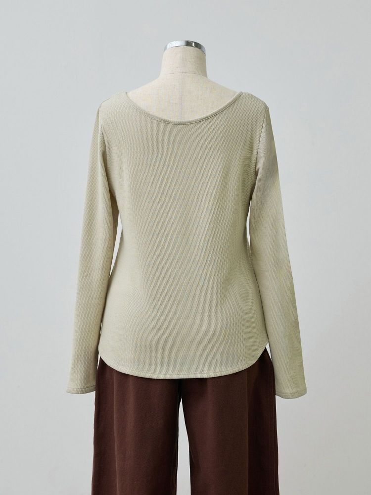 crewre クルーレ 2wayハニカムサーマルカットソー size3 crewre online shop / 2wayハニカムサーマルカットソー