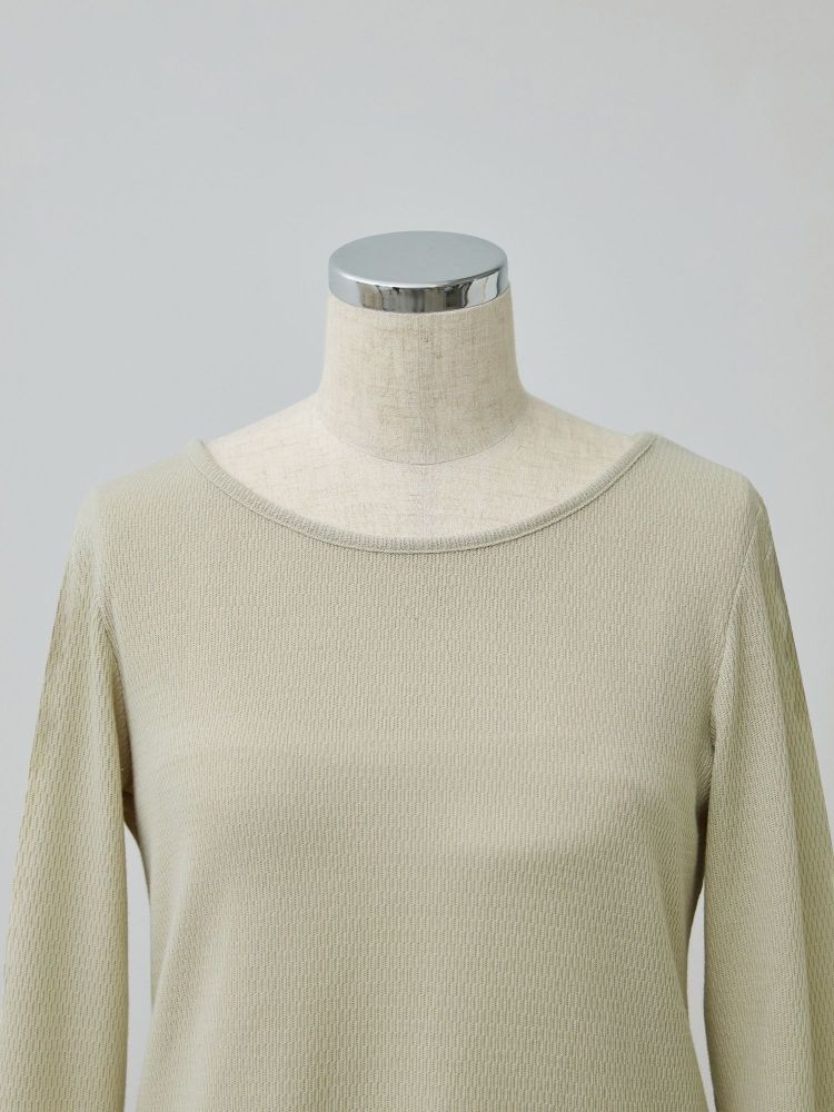 crewre online shop / 2wayハニカムサーマルカットソー