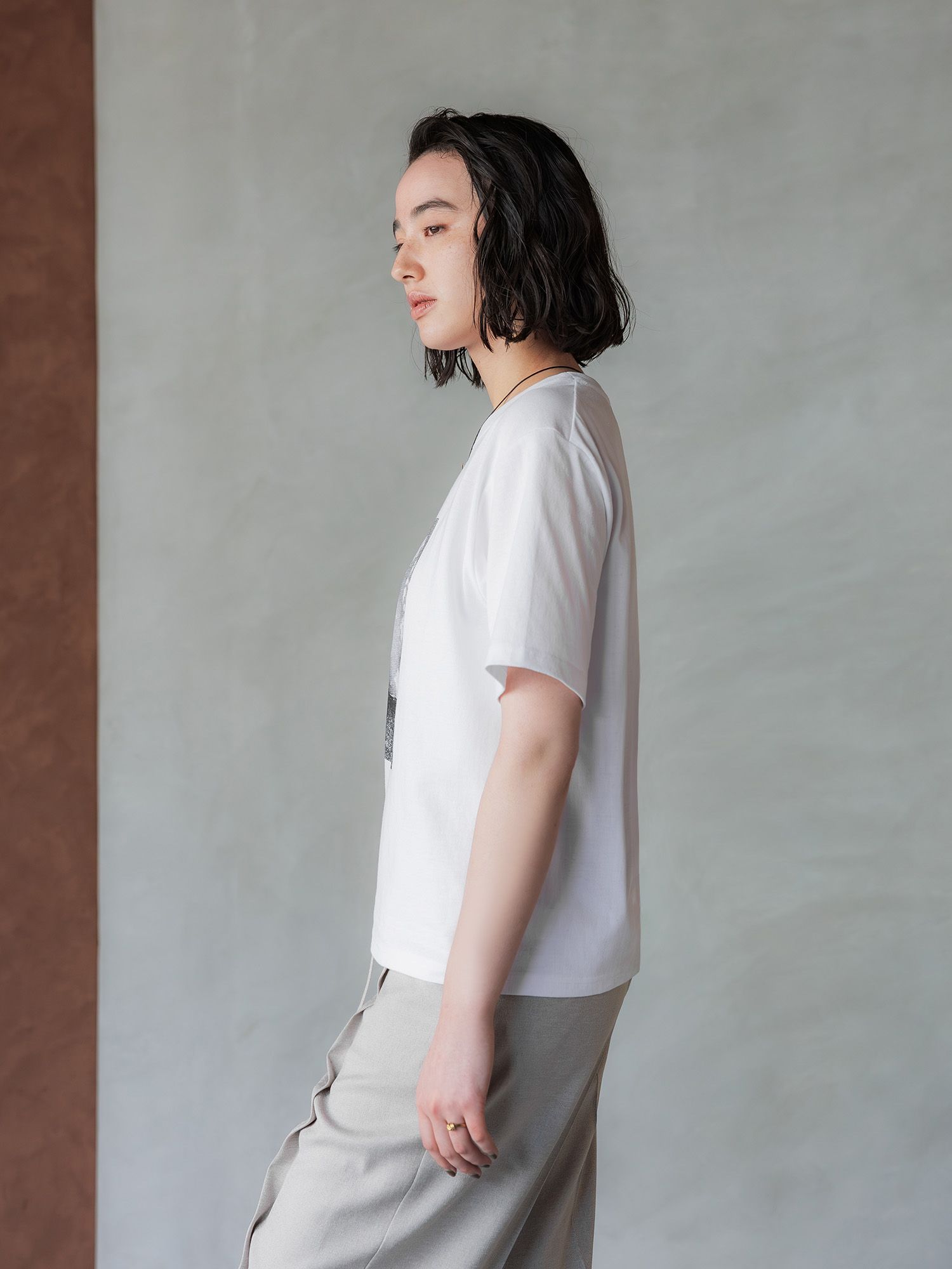 フォトグラフィープリントTシャツ