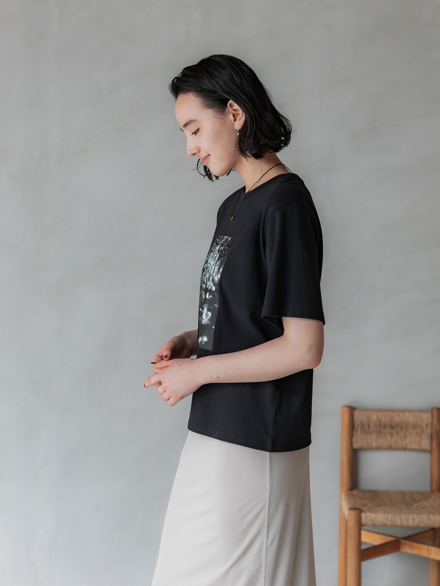 フォトグラフィープリントTシャツ