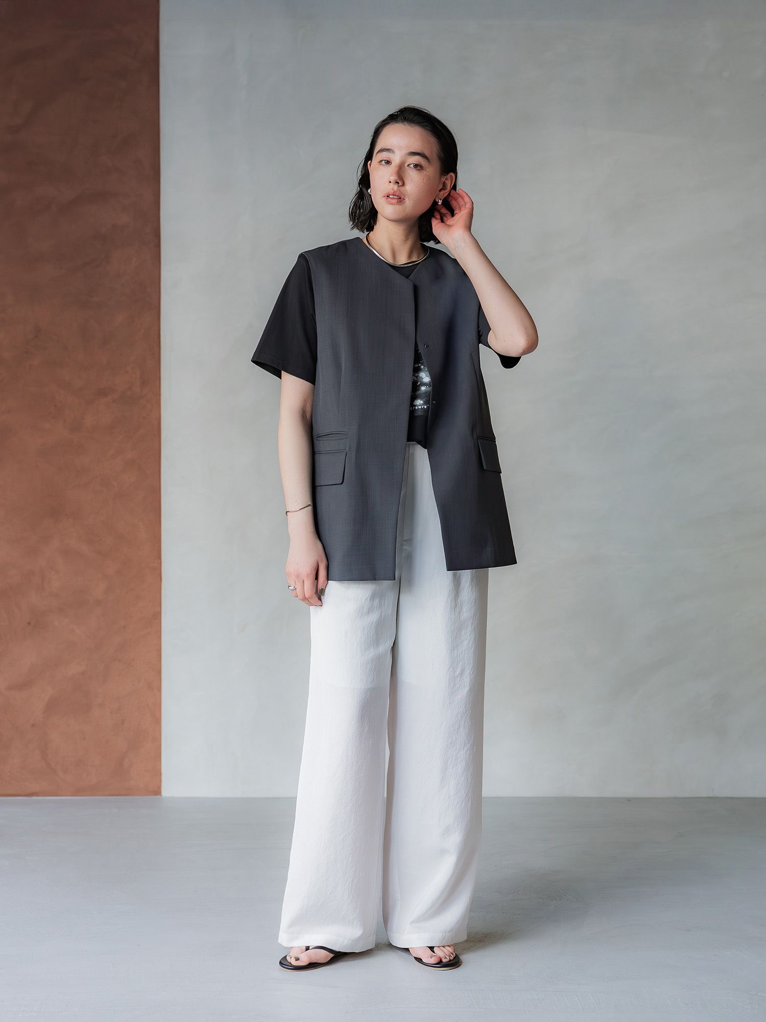 フォトグラフィープリントTシャツ