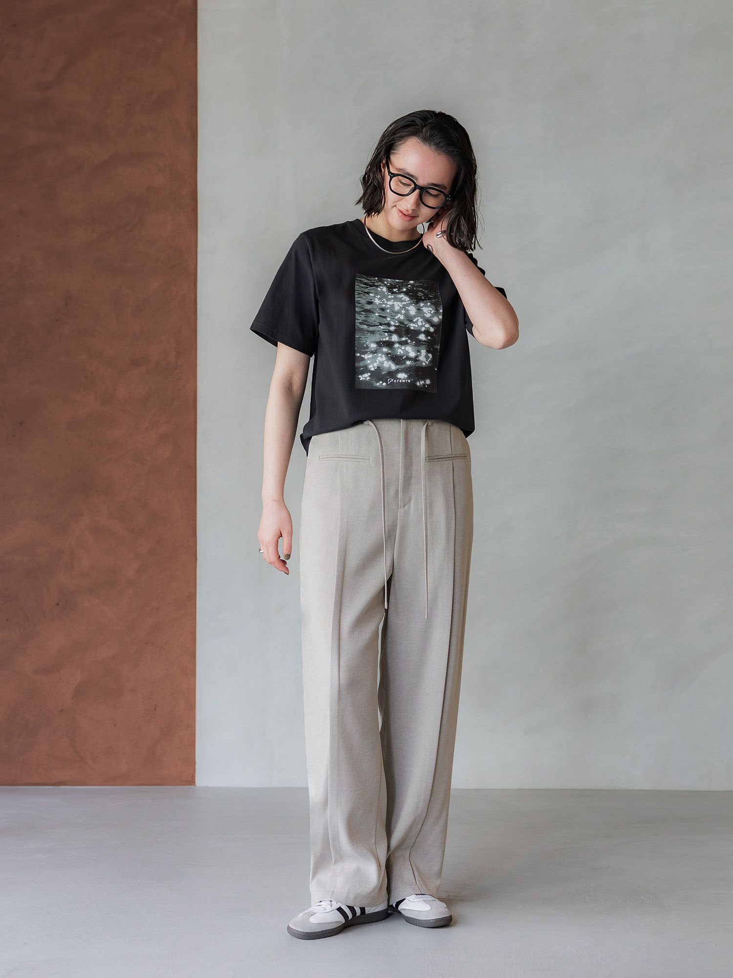 フォトグラフィープリントTシャツ