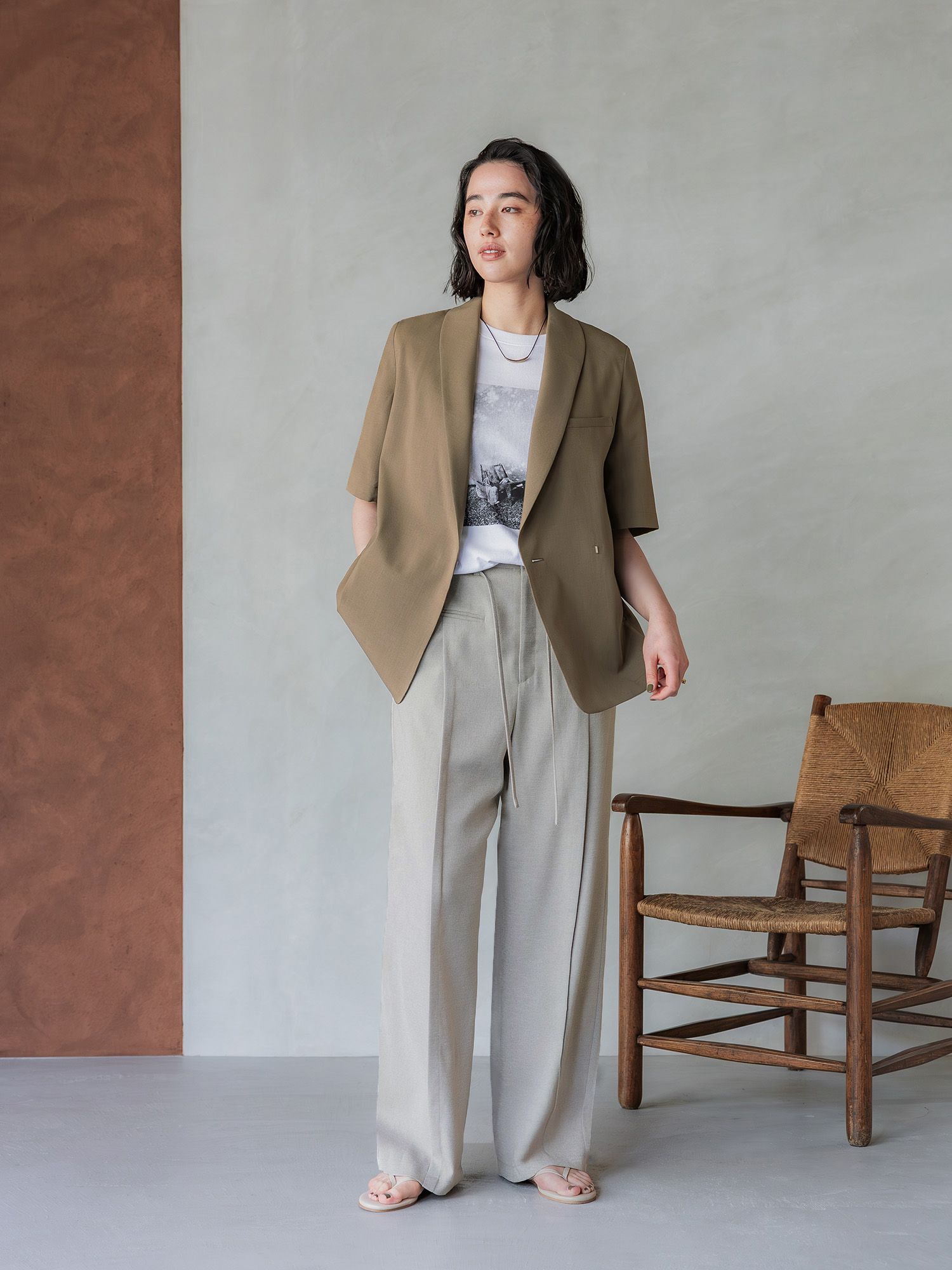 フォトグラフィープリントTシャツ