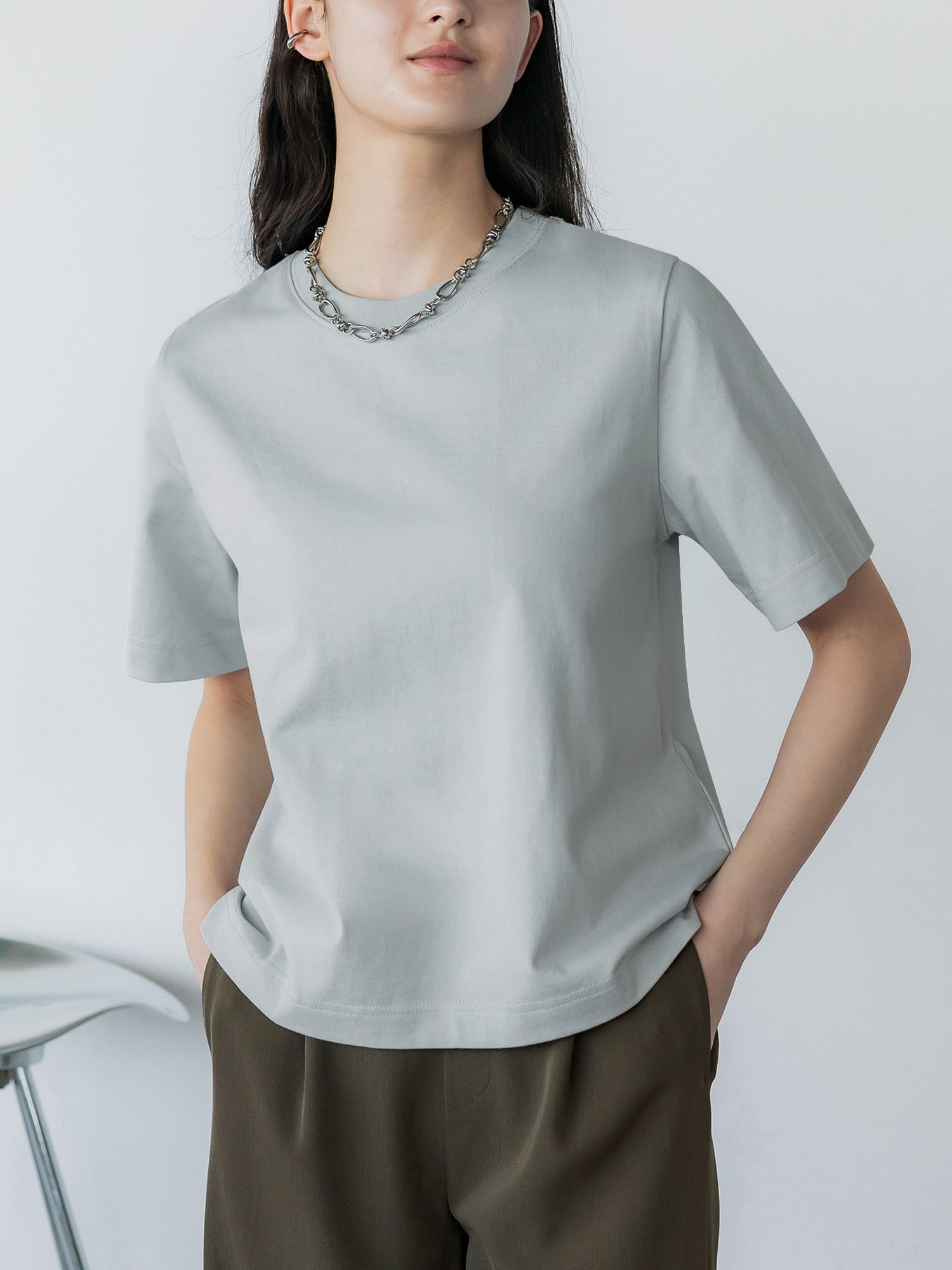 売れ筋商品|||ドライコーン シャツ レディース トップス CORAMY - Blouse - grey Torrazzo Donna ブラウス シャツ カットワークレースブラウス