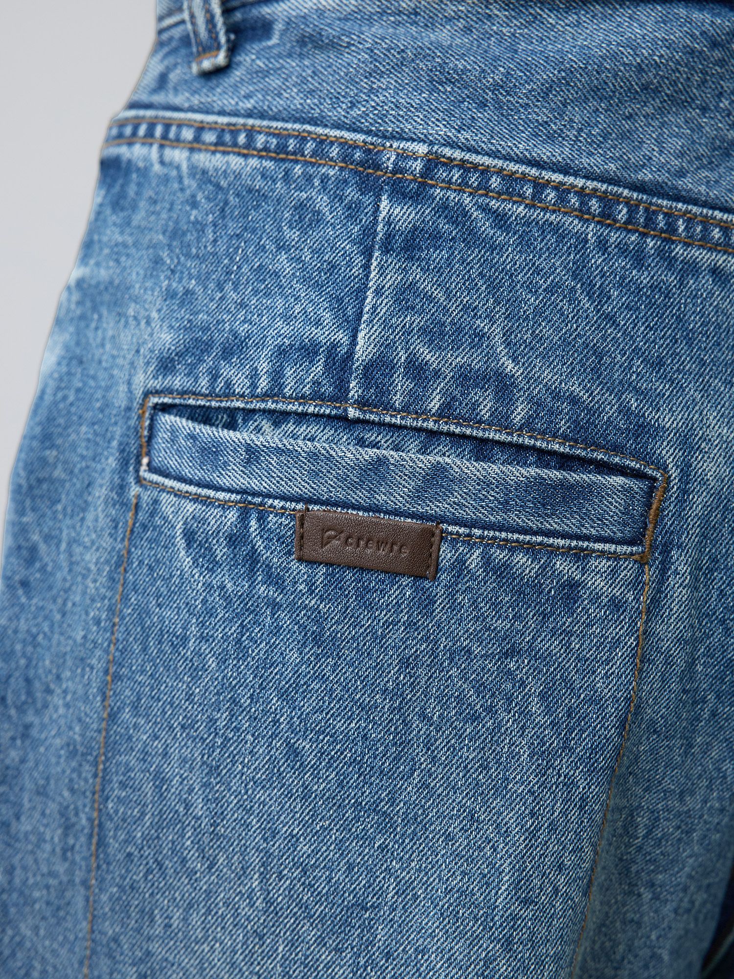 ソフトカーヴィーデニムパンツ