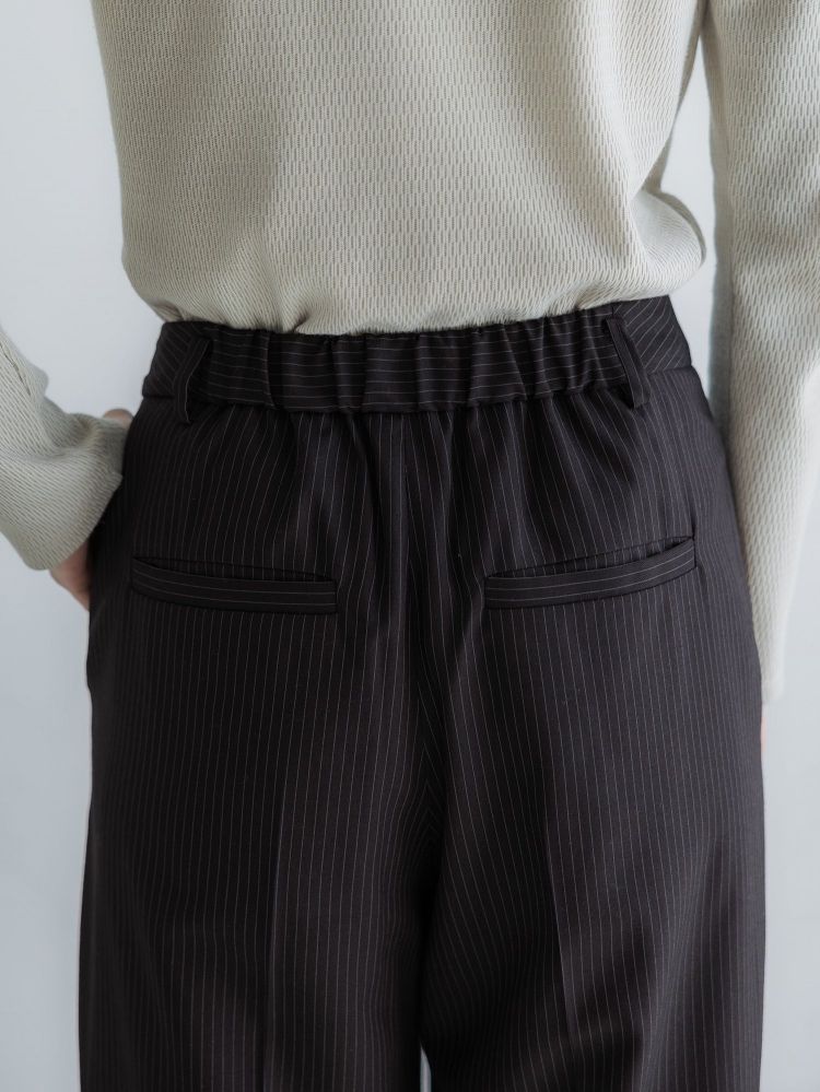 crewre ピンタックスラブストレートパンツ サイズ1 crewre online shop / ピンタックスラブストレートパンツ