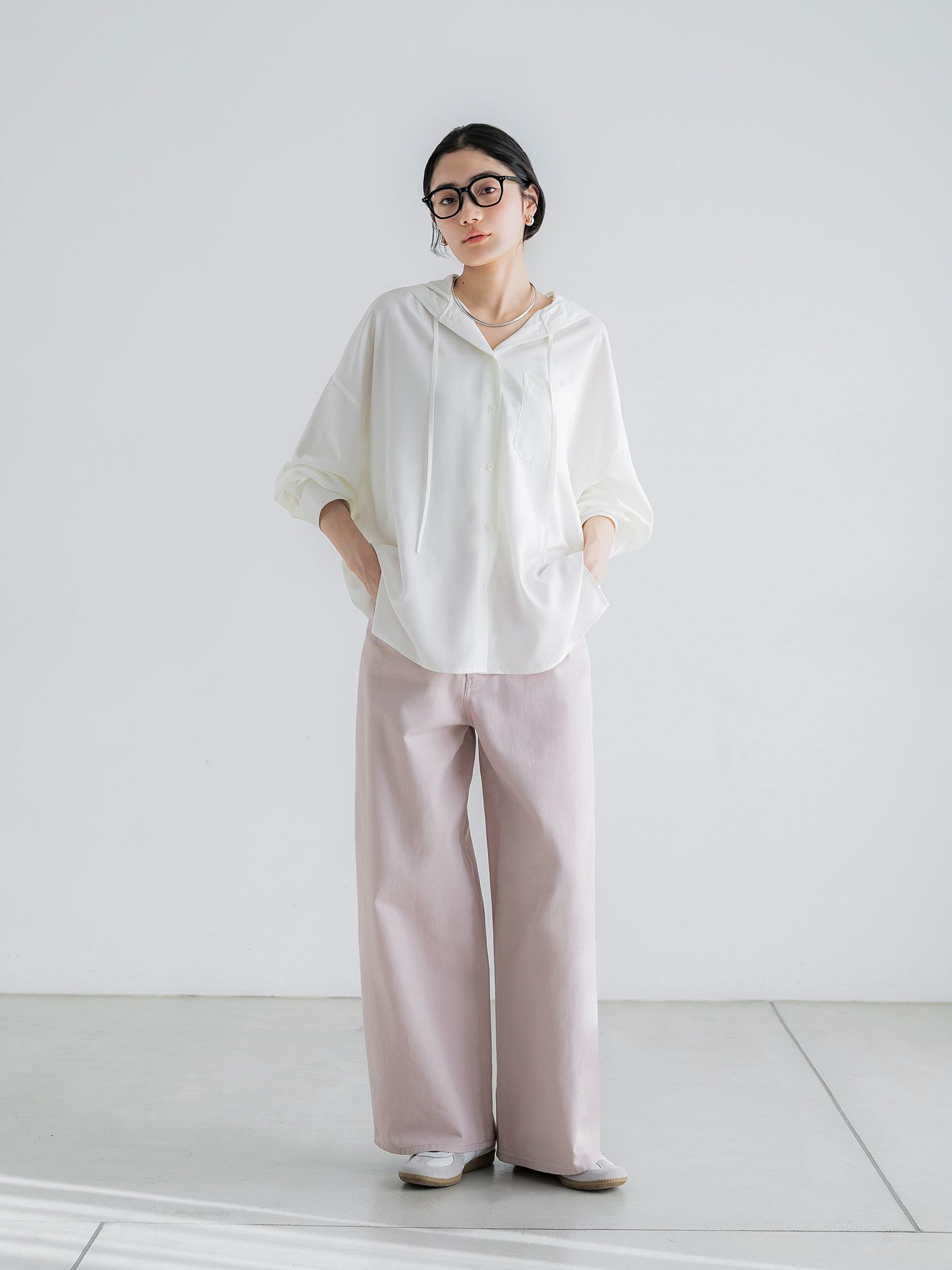 ヴィンテージライクワイドパンツ