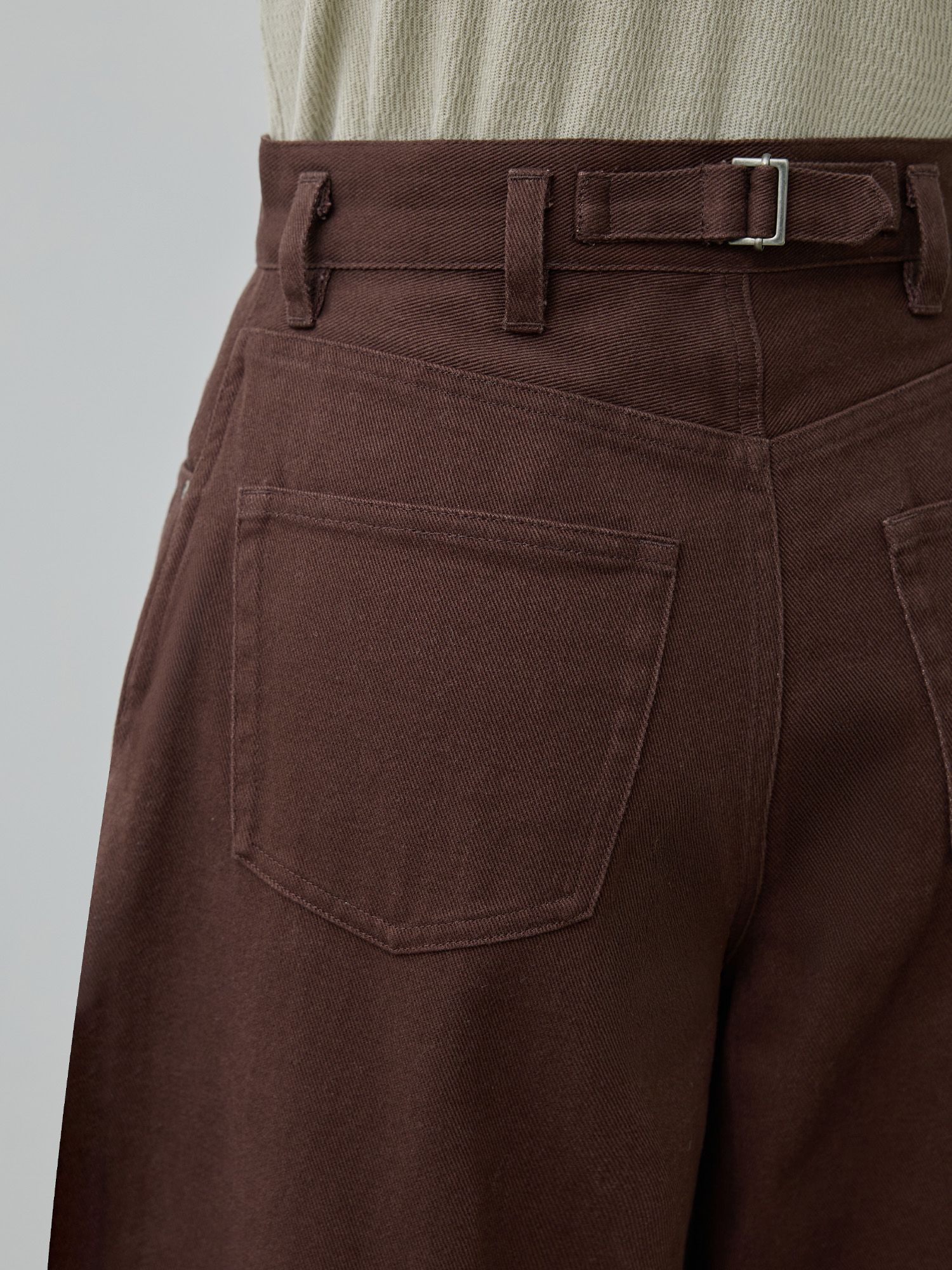 ヴィンテージライクワイドパンツ