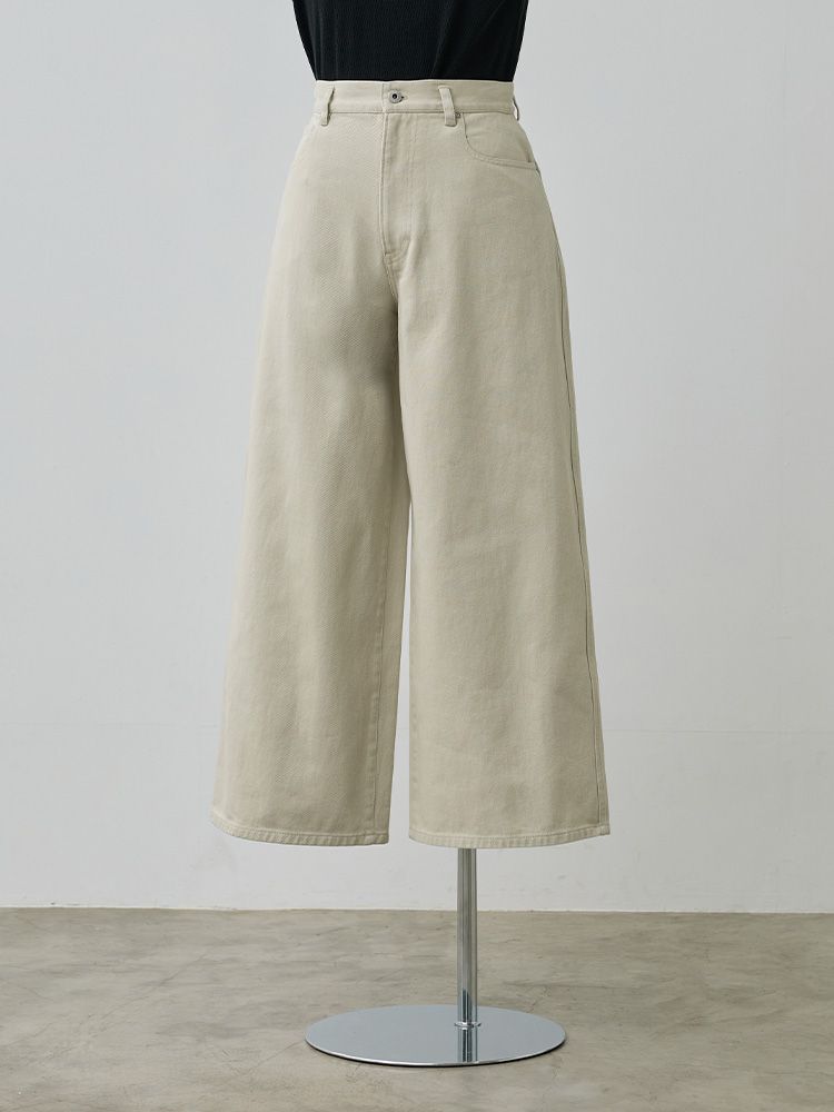 ヴィンテージライクワイドパンツ