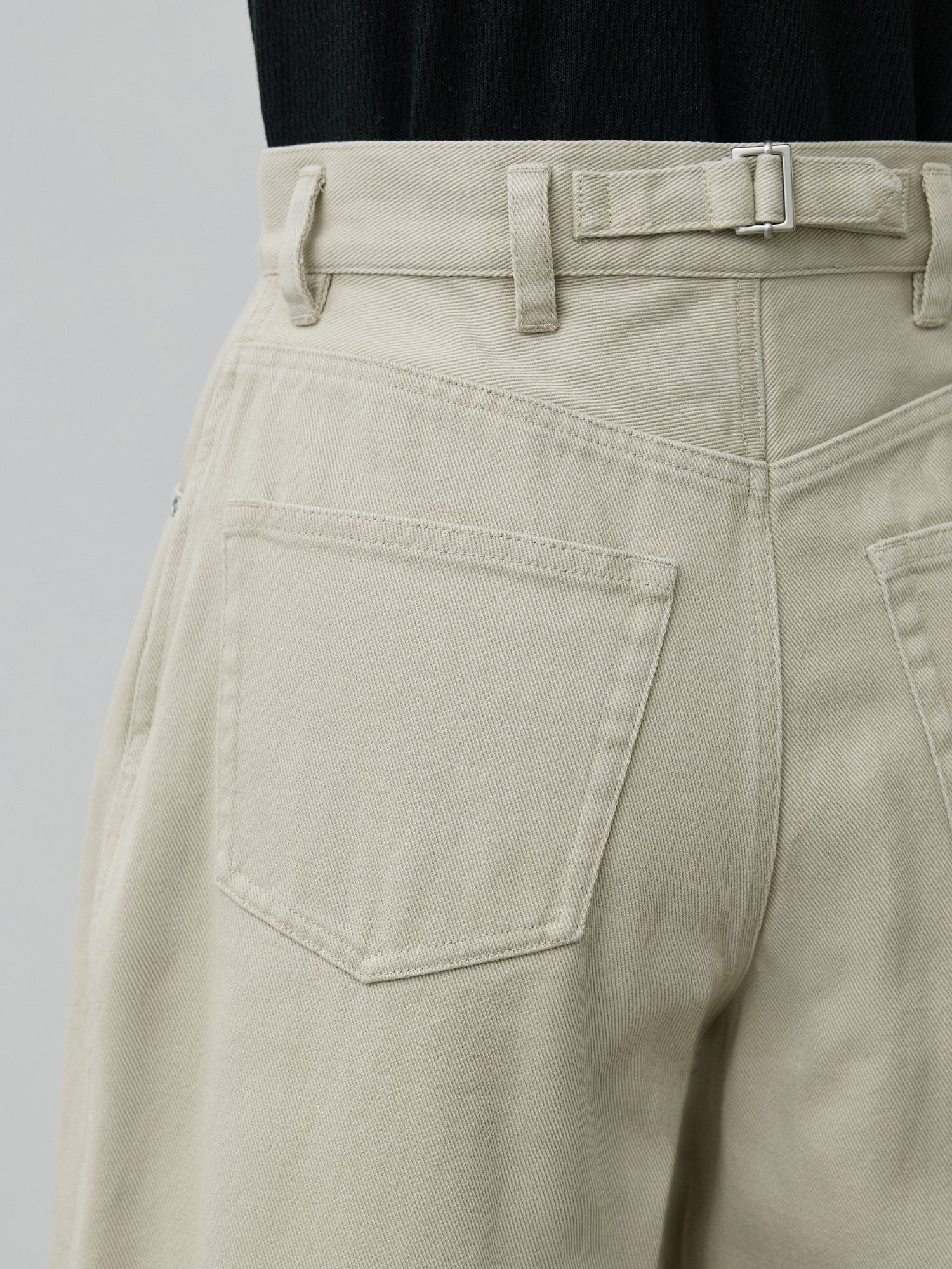 ヴィンテージライクワイドパンツ