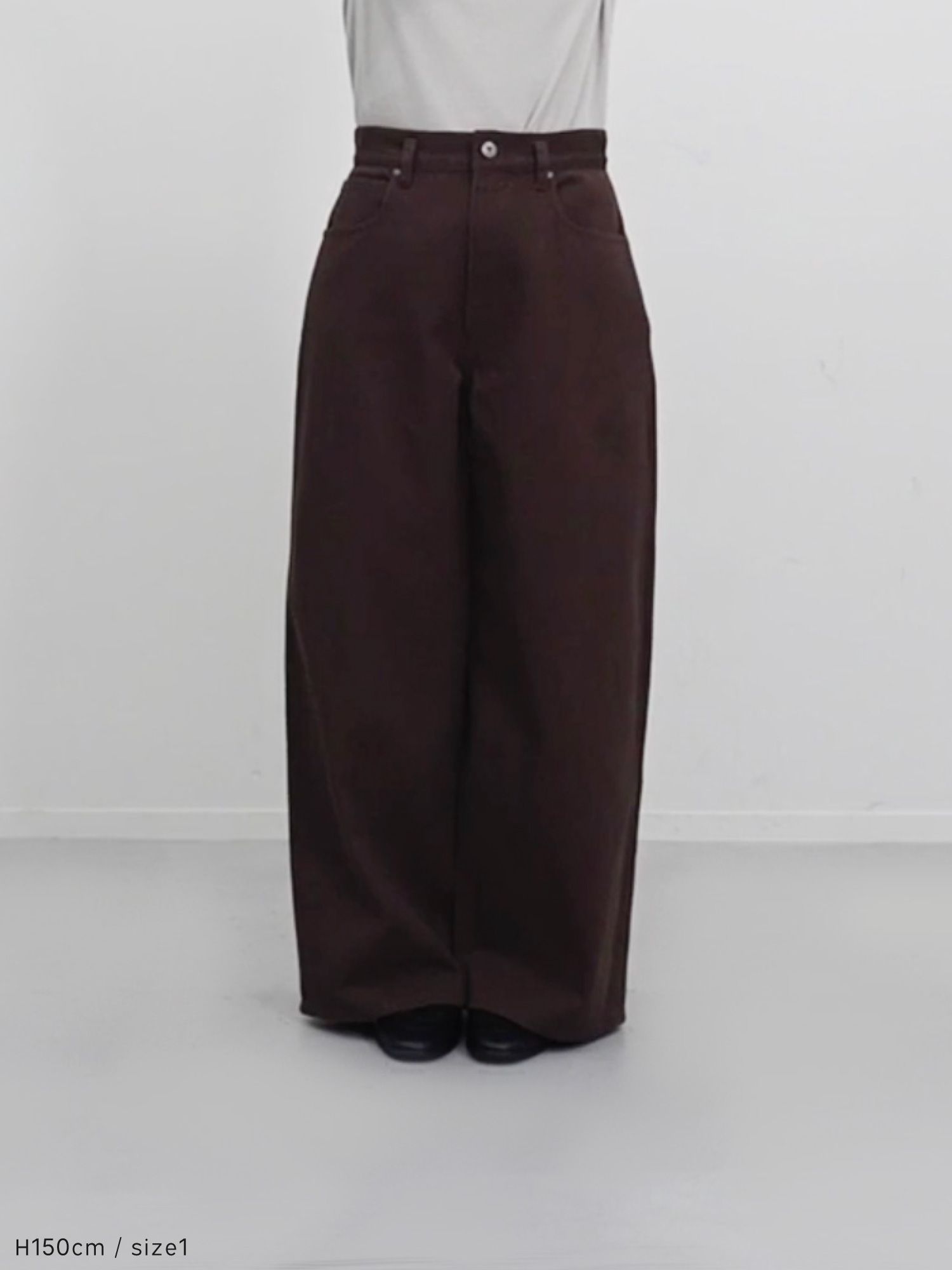 ヴィンテージライクワイドパンツ