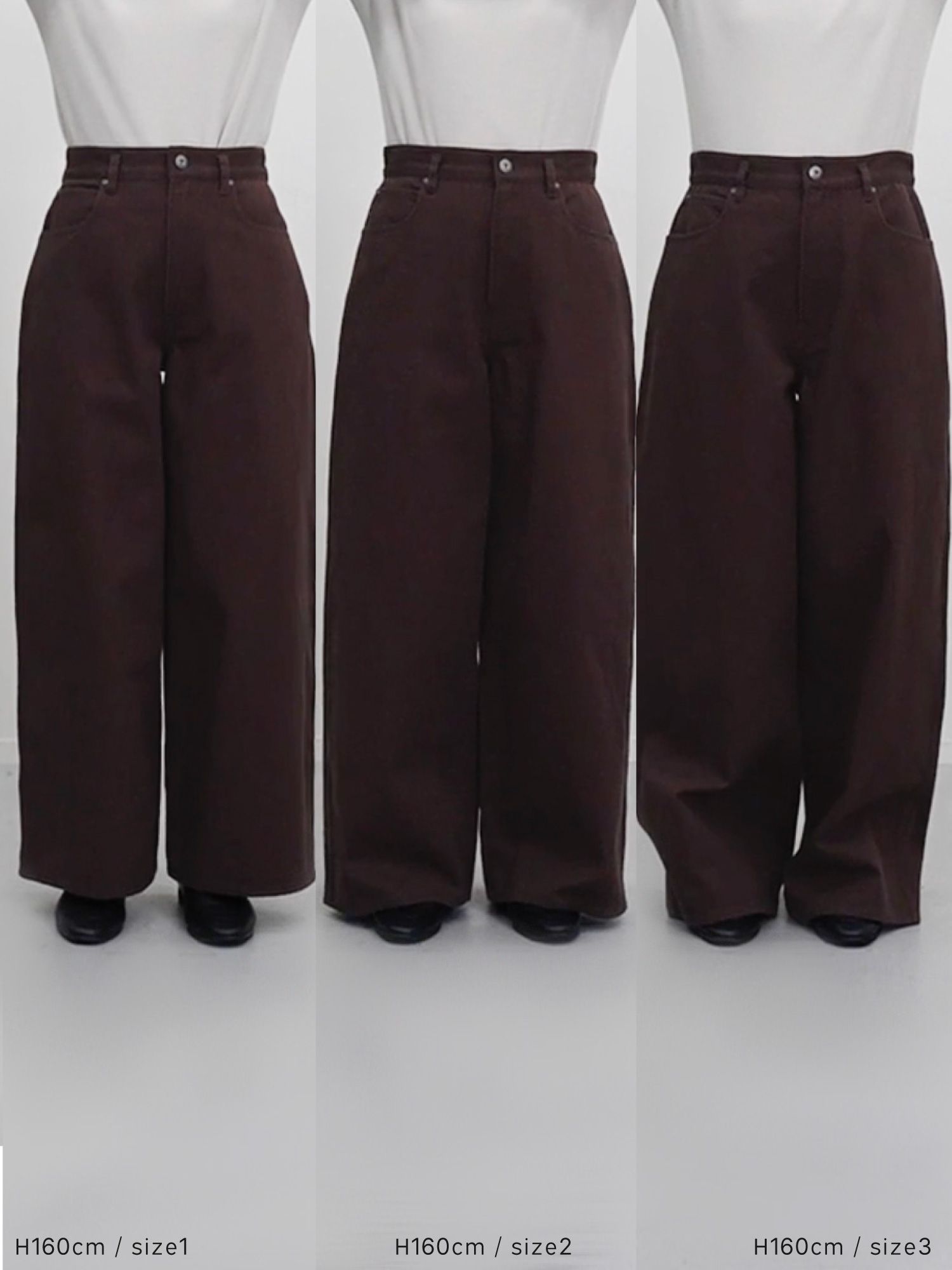 ヴィンテージライクワイドパンツ