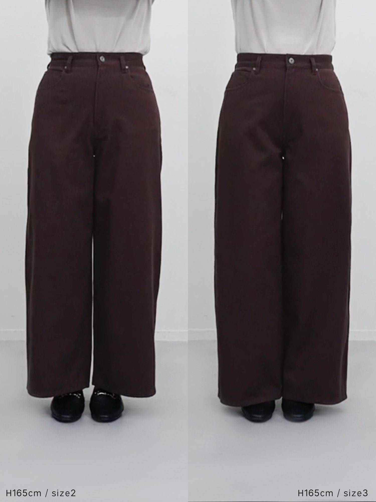 ヴィンテージライクワイドパンツ