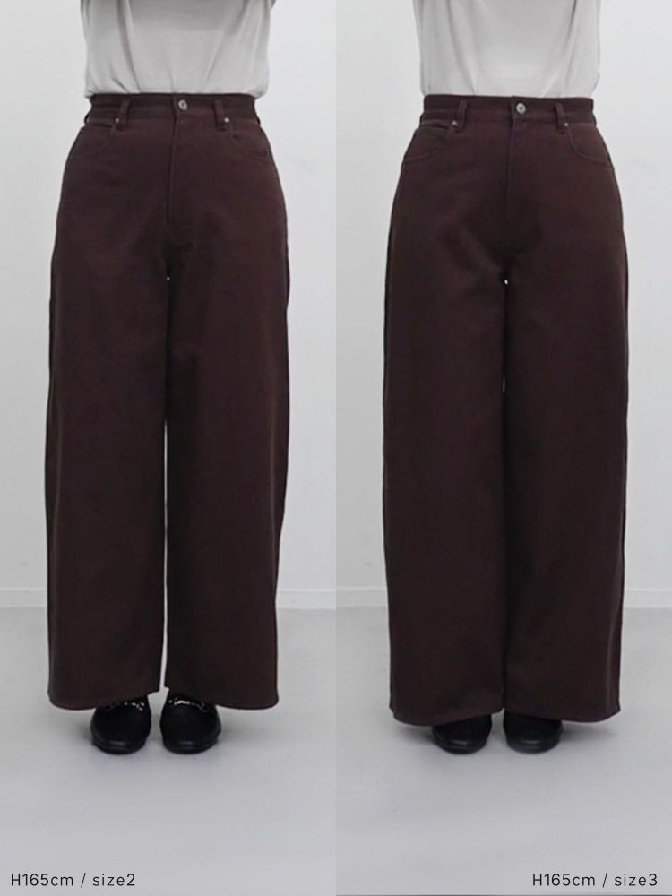 crewre ヴィンテージライクワイドパンツ　サイズ2 ピンク crewre online shop / ヴィンテージライクワイドパンツ