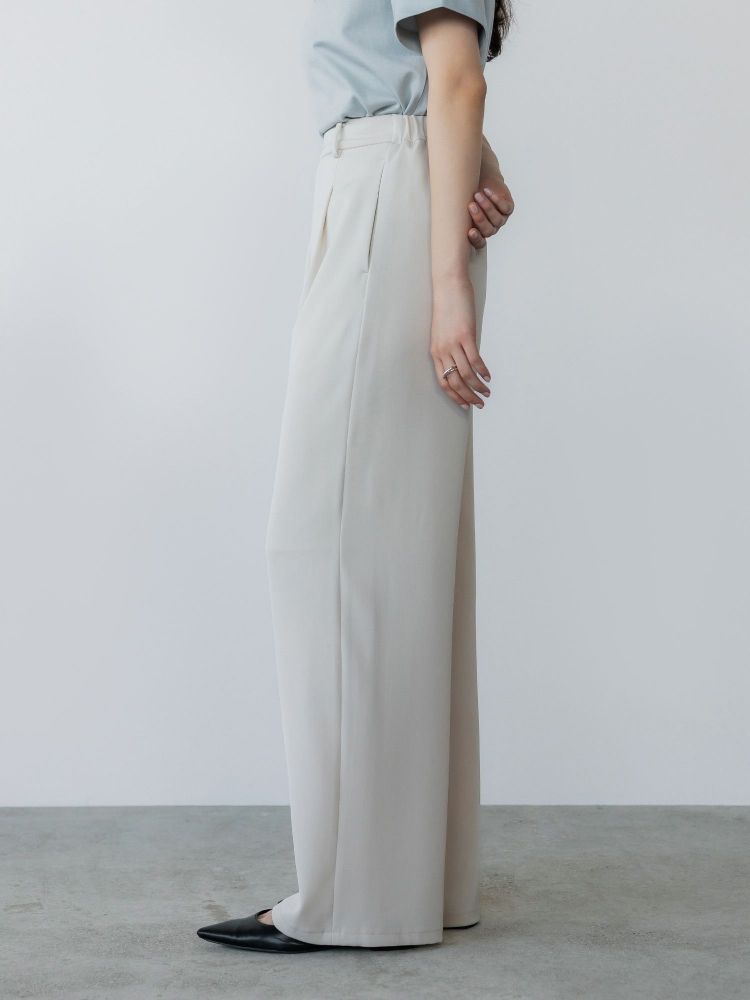 クルーレ★crewre★ウォーターリペレントスラックス オフホワイト サイズ1 crewre online shop / ウォーターリペレントスラックス