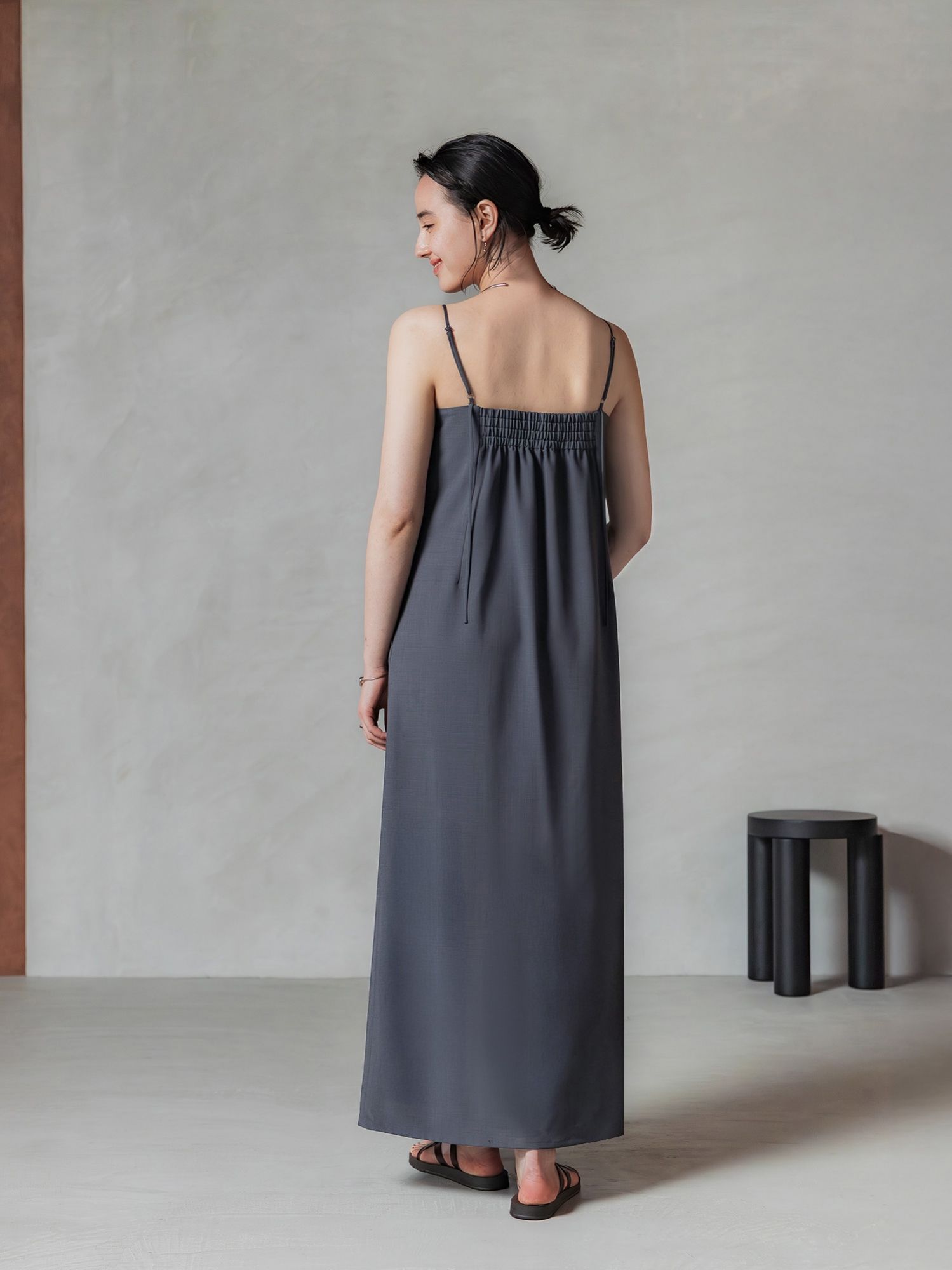 ボックスタックキャミワンピース