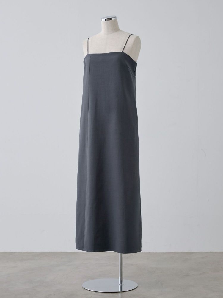 crewre online shop / ボックスタックキャミワンピース